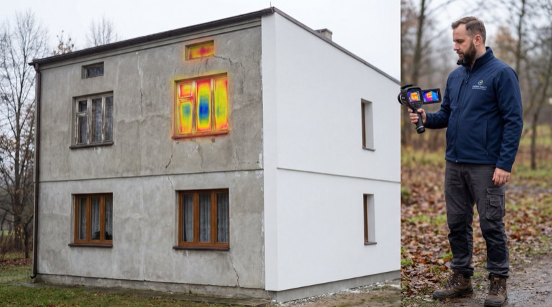 Audyt energetyczny z kamerą termowizyjną