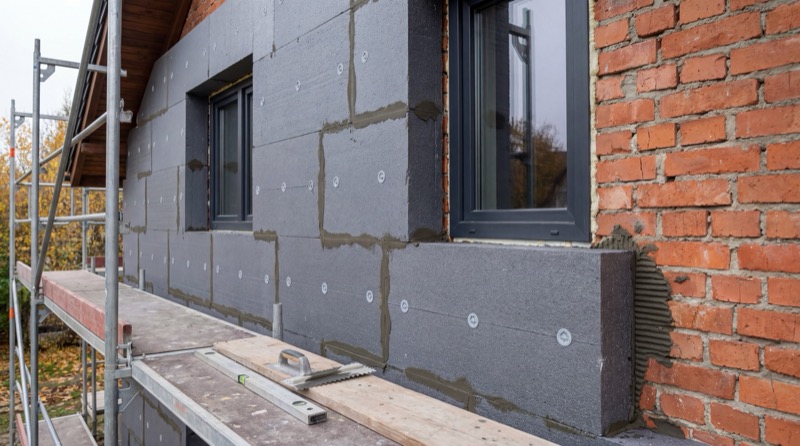 Ocieplenie budynku styropianem